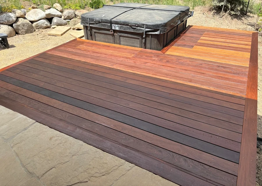 Breckenridge wood deck restoration